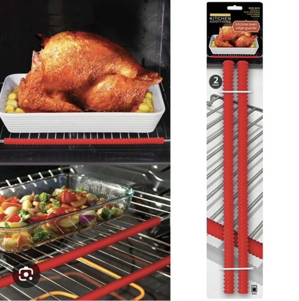 Meridian Point Silicone Oven Edge Guards 2 pack
